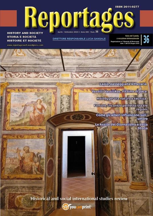 Reportages. Storia e società (2024). Vol. 36 - Lucia Gangale - copertina