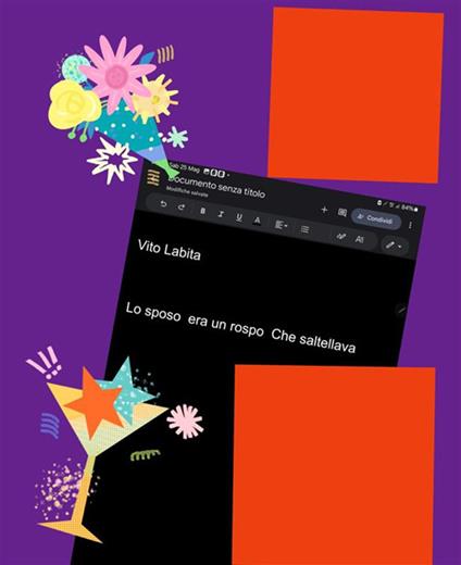 Lo sposo era un rospo che saltellava - Vito Labita - ebook