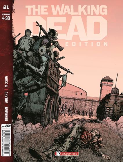 The Walking Dead. Color Edition #21 - Robert Kirkman - copertina