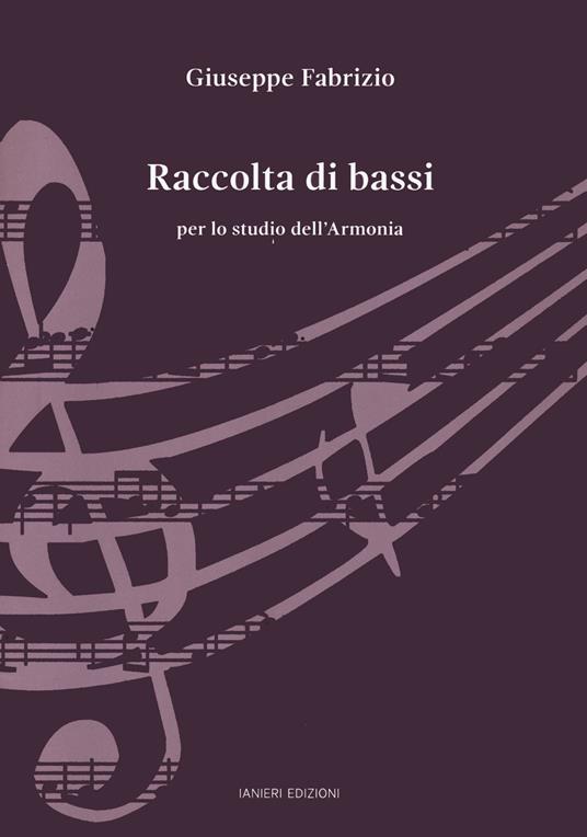 Raccolta di bassi per lo studio dell'Armonia - Giuseppe Fabrizio - copertina