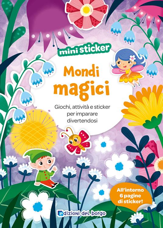 Mondi magici. Mini sticker. Ediz. a colori - copertina