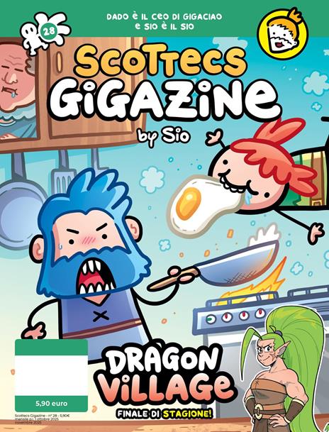 Scottecs Gigazine. Vol. 28: Dragon Village - Sio - copertina