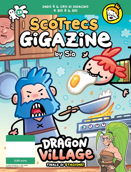 Scottecs Gigazine. Vol. 28: Dragon Village - Sio - copertina