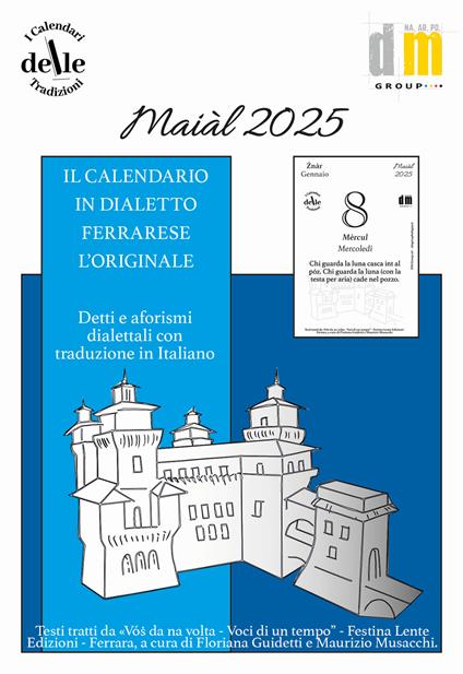 Maial 2025 (Ricambio). Raccolta dialettale giornaliera. I cataloghi delle tradizioni - copertina