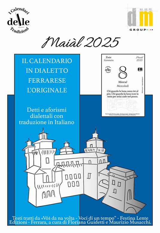 Maial 2025 (Ricambio). Raccolta dialettale giornaliera. I cataloghi delle tradizioni - copertina