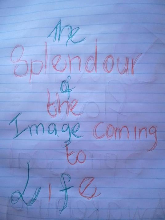 The Splendour of The Image Coming To Life - Nkosinathi Ncala Jehovah Flow - ebook