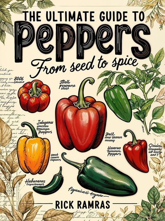 The Ultimate Guide to Peppers: From Seed to Spice - RICHARD RAMRAS - ebook