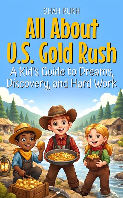 All About U.S. Gold Rush: A Kid’s Guide to Dreams, Discovery, and Hard Work - Shah Rukh - ebook
