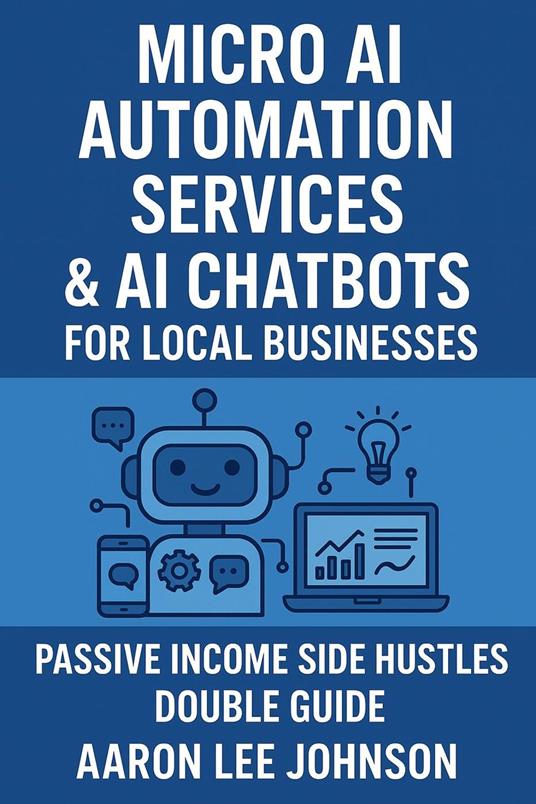 Micro AI Automation Services & AI Chatbots For Local Businesses Passive Income Side Hustles Double Guide 2 books in one