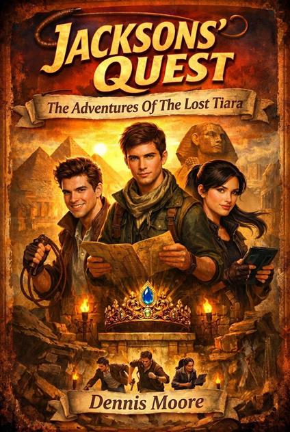 The Adventures Of The Lost Tiara - Dennis Moore - ebook