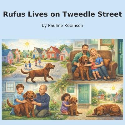 Rufus Lives on Tweedle Street: A charming story about community love for a dog. - Pauline Robinson - cover
