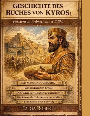 Geschichte Des Buches Von Kyros: Persiens bahnbrechendes Edikt - Eine historische Perspektive - Ein königlicher Erlass - Die Fäden der Geschichte entwirren - Die Stimme der Toleranz aus der Antike - - Lydia Robert - cover